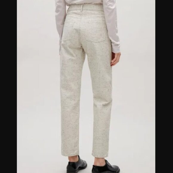 COS Speckled Straight-leg Jeans - Picture 1 of 12